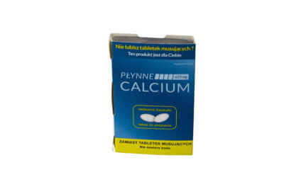 Calcium Krystalicznie Czyste – wapń, który zadba o Twoje  zęby i kości!