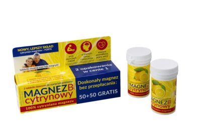 Magnez B Complex – codzienna porcja magnezu dla Twojego organizmu!
