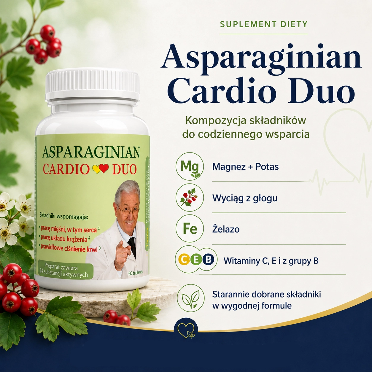 Asparaginian Cardio Duo — kadr z kampanii