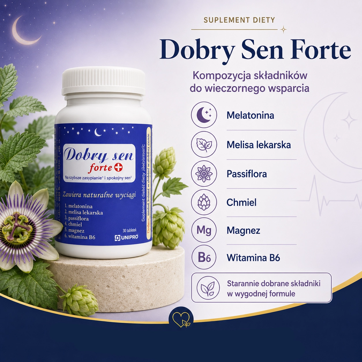 Dobry Sen Forte — kadr z kampanii