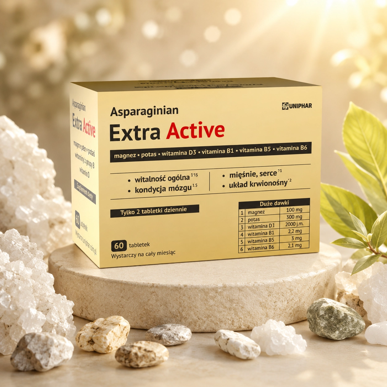 Asparaginian Extra Active — kadr z kampanii